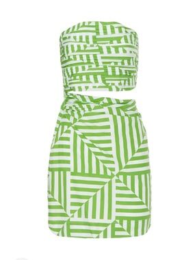 S/W/F Asymmetric Cutout Mini Dress